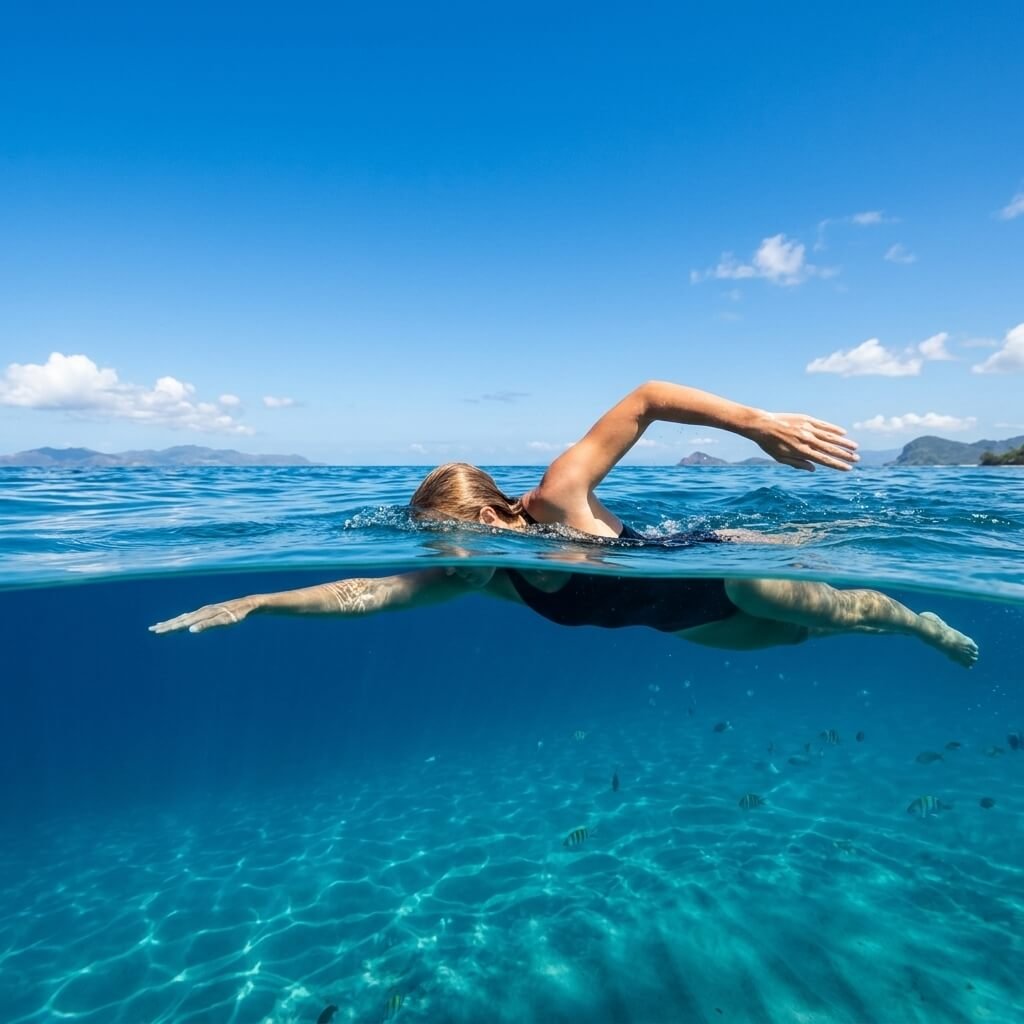 Natación en mar abierto