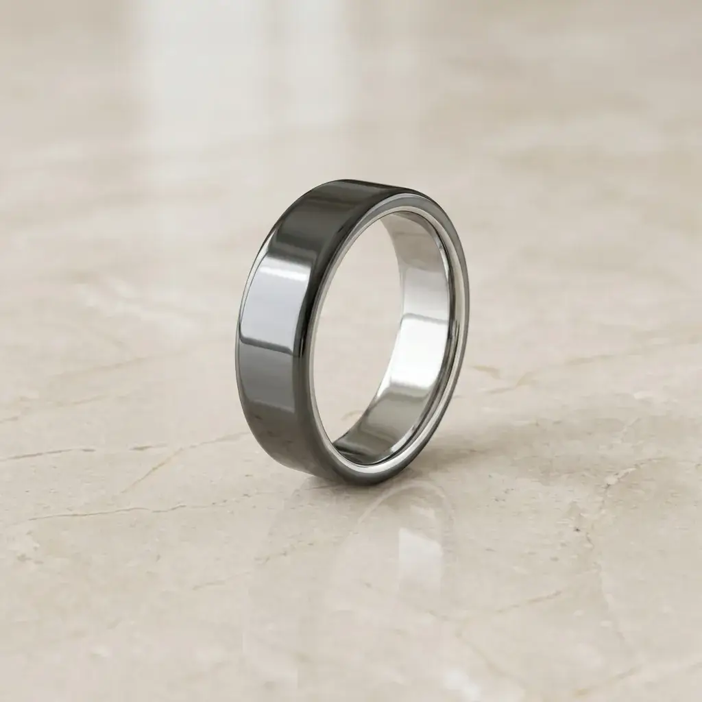 Slimming Ring em primeiro plano sobre fundo neutro