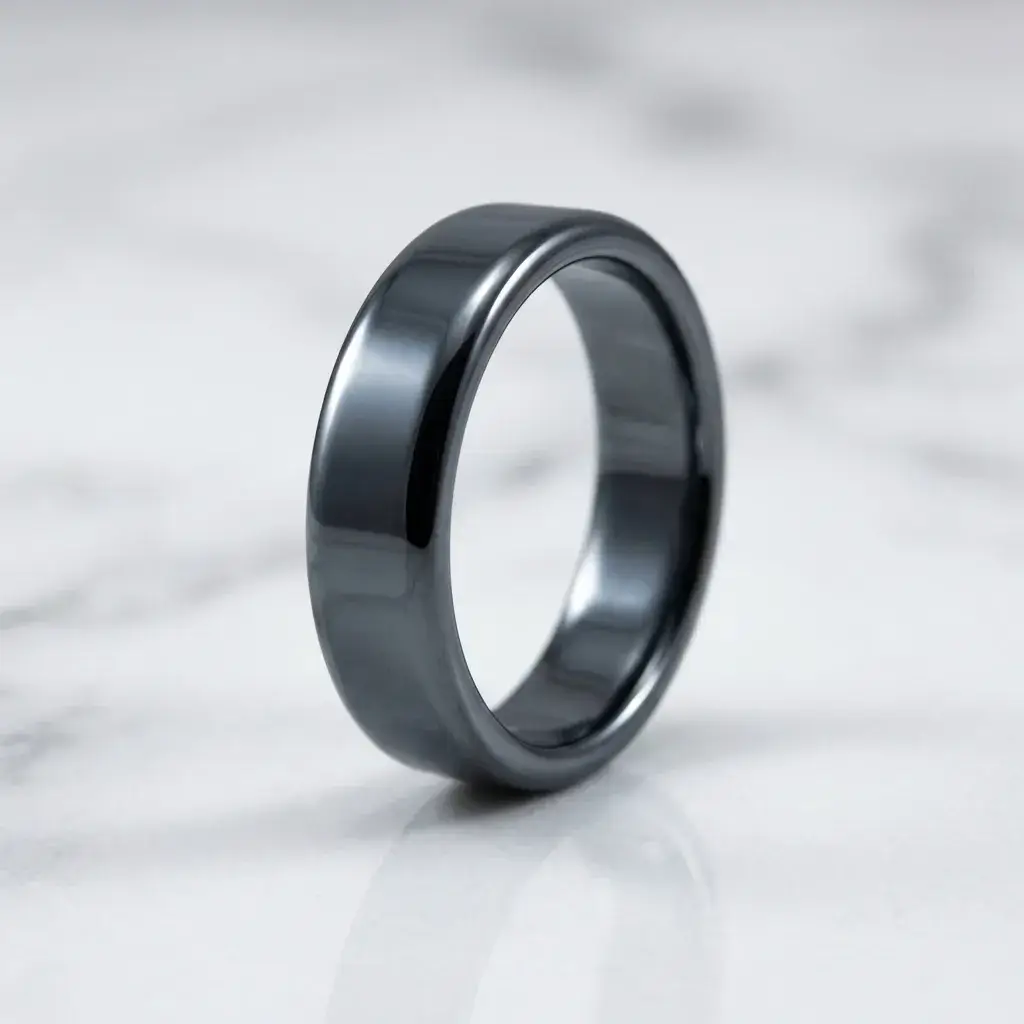 Detalj hematita na Slimming Ringu